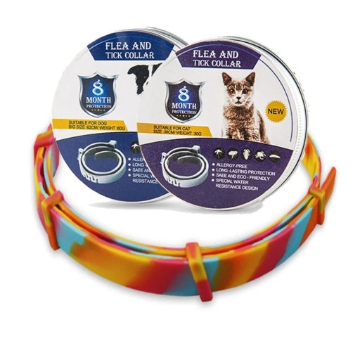Collier anti-puces et anti-tiques pour chiens 63 cm