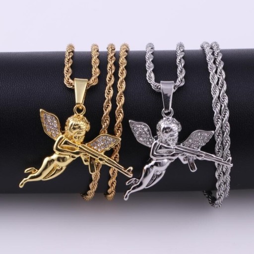 Collier avec ange
