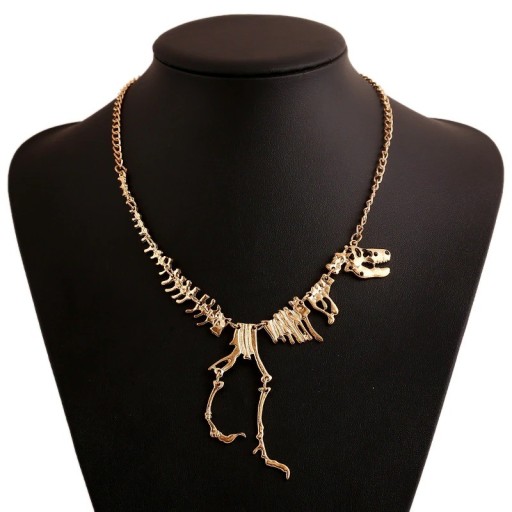 Collier avec dinosaure