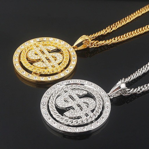 Collier avec dollar D401