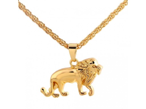 Collier avec lion