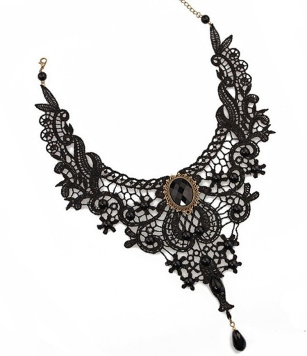 Collier en dentelle pour femmes J544