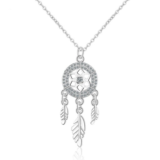 Collier féminin avec attrape-rêves