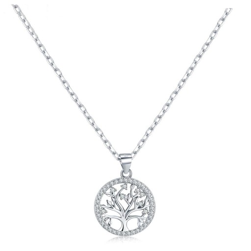 Collier femme avec arbre de vie