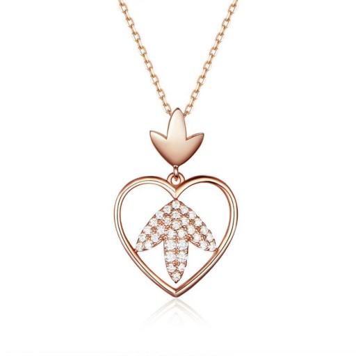Collier Femme avec Cœur G571
