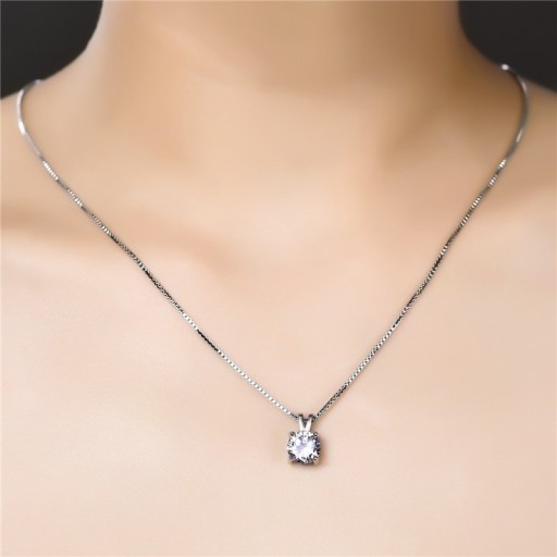 Collier femme avec cristal M29
