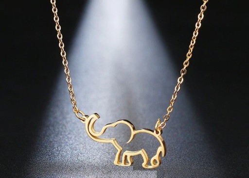 Collier Femme avec Éléphant D360