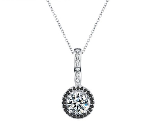 Collier femme avec pendentif D658