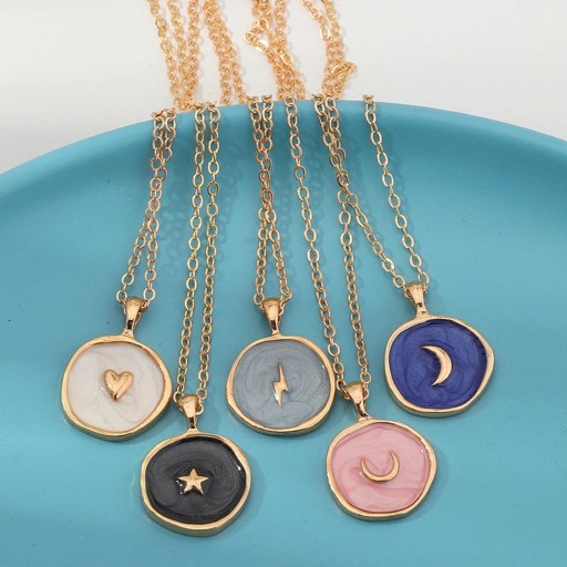Collier femme avec pendentif G733