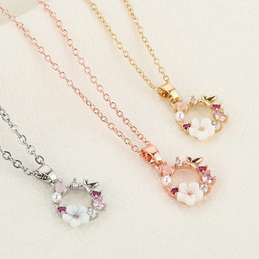 Collier femme cercle