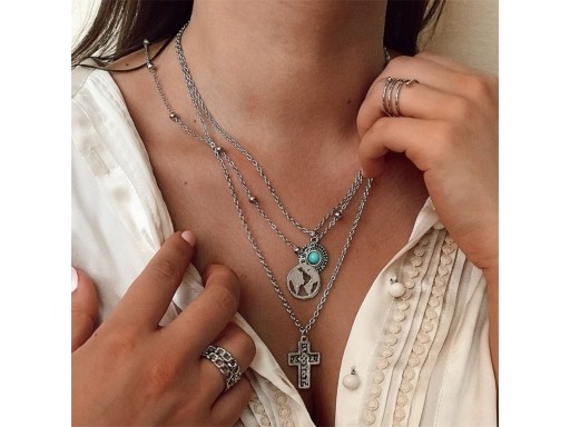 Collier long pour femmes G701