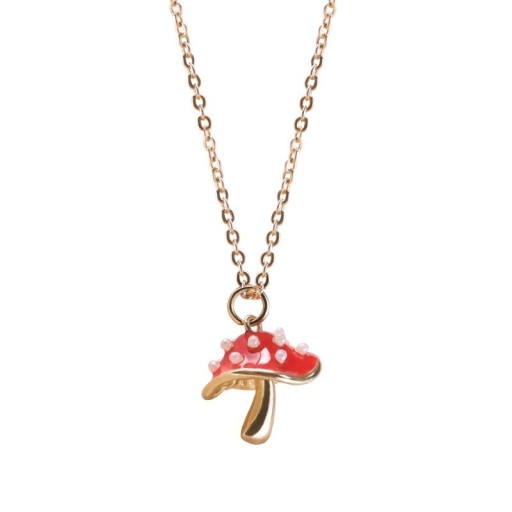 Collier pour femme avec champignon