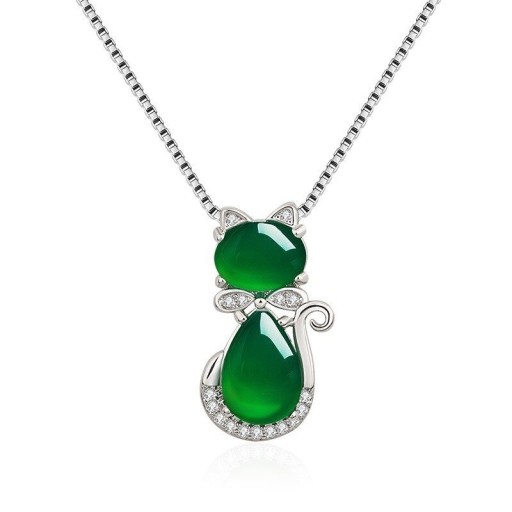 Collier pour femme avec chat D836