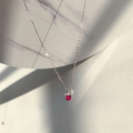 Collier pour femme avec cœur D475