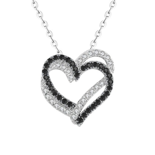 Collier pour femme avec cœur D525