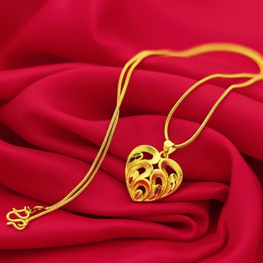 Collier pour femme avec cœur G597