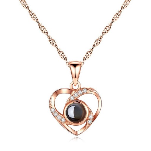 Collier pour femme avec cœur G660