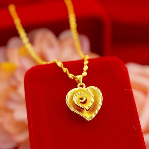 Collier pour femme avec cœur M105