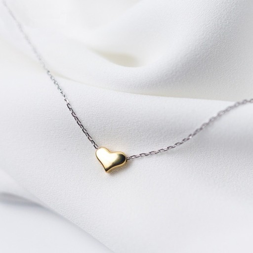 Collier pour femme avec cœur M111