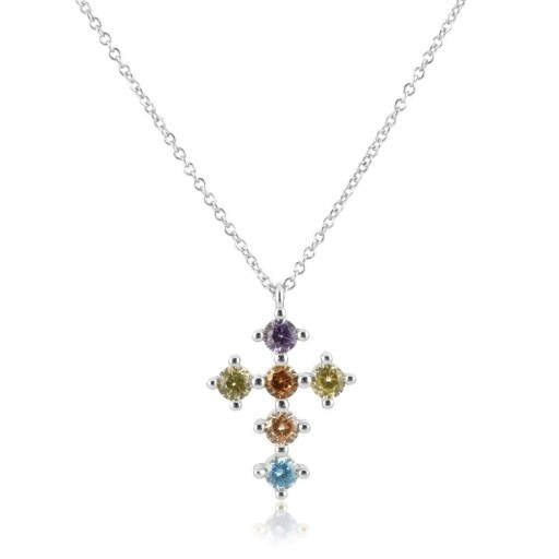 Collier pour femme avec croix G605
