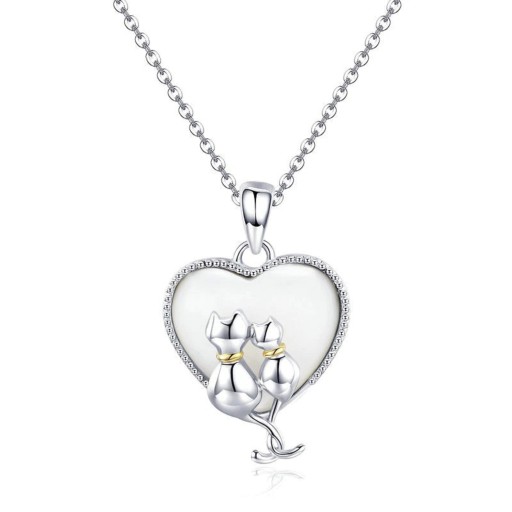 Collier pour femme avec des chats