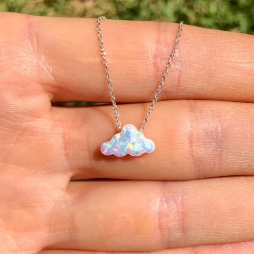 Collier pour femme avec nuage D203