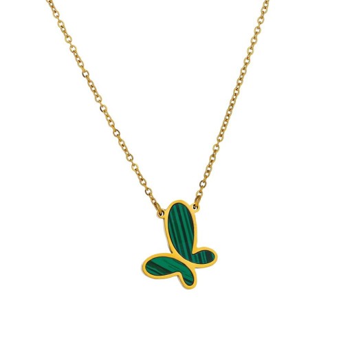 Collier pour femme avec papillon D165