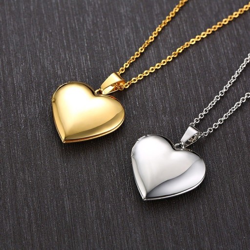 Collier pour femme avec pendentif ouvrant