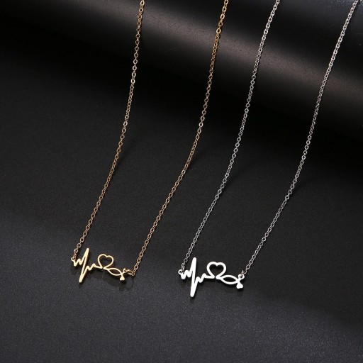 Collier pour femme avec pendentif pouls