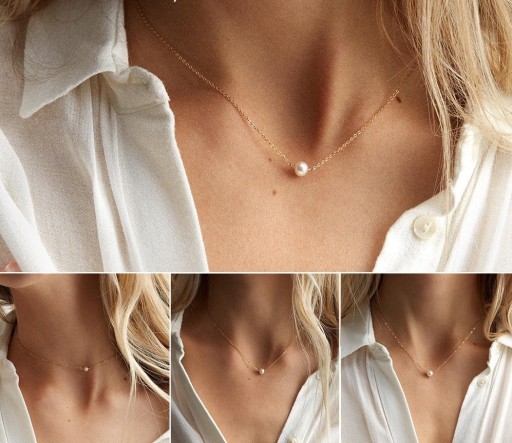 Collier pour femme avec perle D25