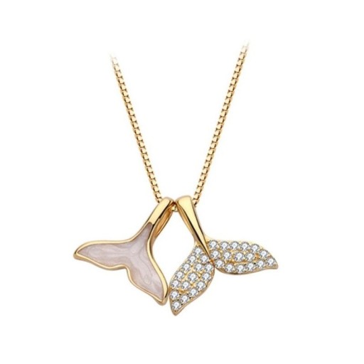 Collier pour femme avec queue de sirène D651