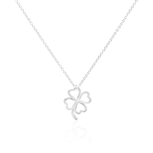Collier pour femme avec un trèfle G564