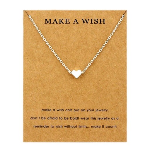 Collier pour femme cœur D156