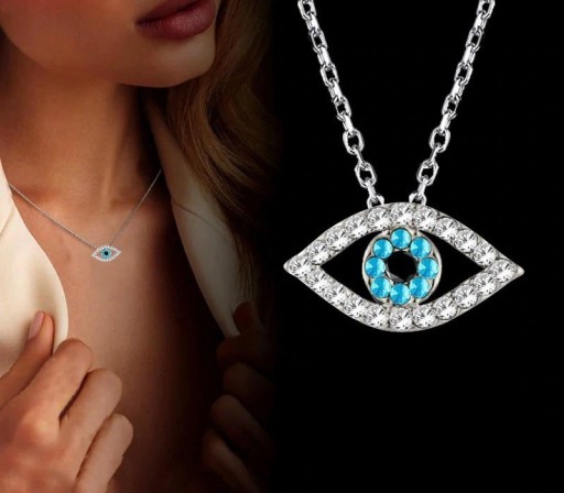 Collier pour femme œil