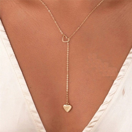 Collier pour femmes avec cœur D340