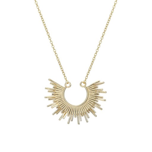 Collier pour femmes avec des rayons