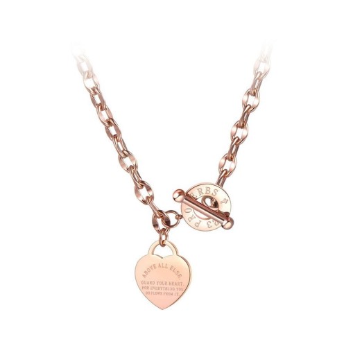 Collier pour femmes avec fermoir avant