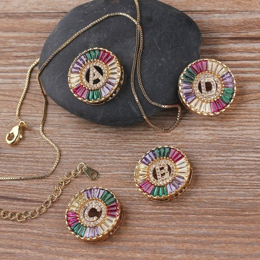 Collier pour femmes avec la lettre D286