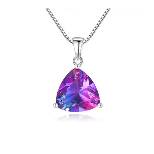 Collier pour femmes avec topaze G504