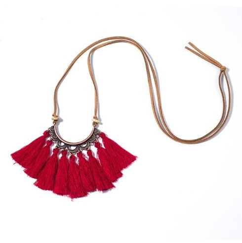 Collier pour femmes - Franges
