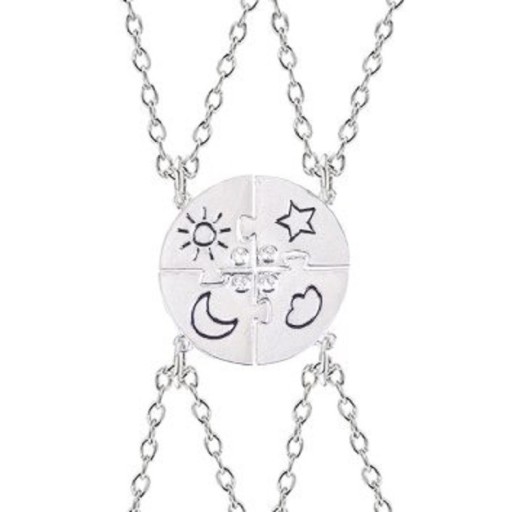 Collier pour meilleures amies D169
