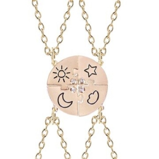 Collier pour meilleures amies D169
