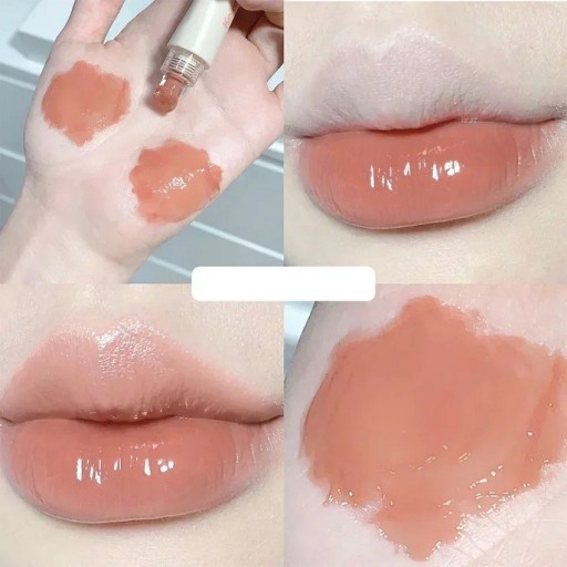 Color Lip Gloss, feuchtigkeitsspendender Lipgloss, pflegender und nährender Glanz, flüssiger, glänzender Lippenstift, 5 ml