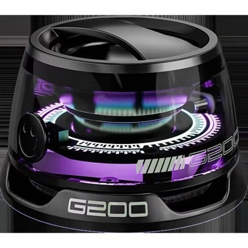 Coluna Bluetooth Portátil G200 com íman, iluminação RGB e suporte 7 horas de reprodução BT 5.3