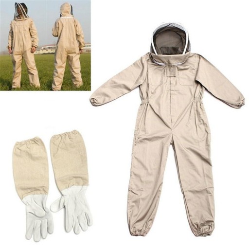 Combinaison d'apiculteur avec gants