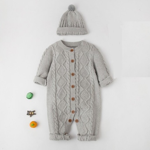 Combinaison pour bébé avec bonnet T2671