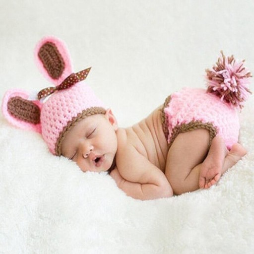 Completo fotografico per bambini Coniglio