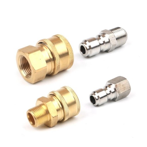 Conector rápido metálico 3/8"