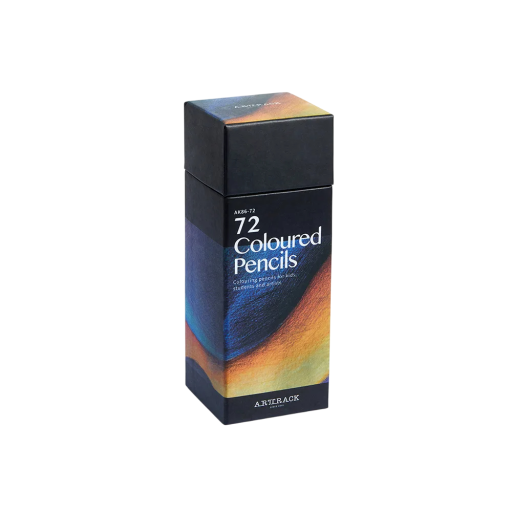 Conjunto de 72 lápis de cor de madeira para desenhar e escrever Lápis artísticos para crianças e adultos Material escolar Criação Papelaria