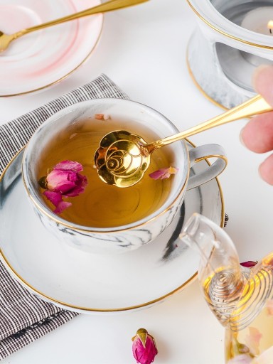 Conjunto de chá em porcelana 18 pcs C126